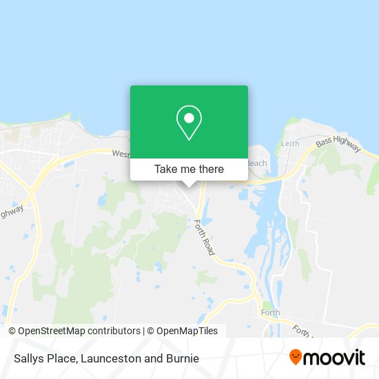 Sallys Place map