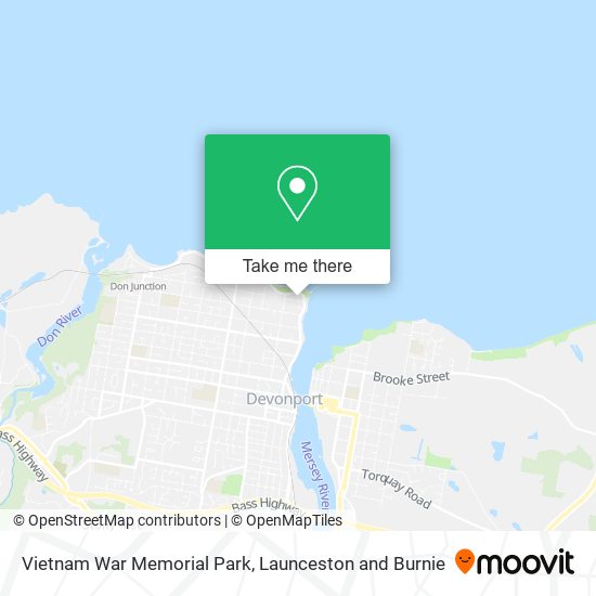 Vietnam War Memorial Park map