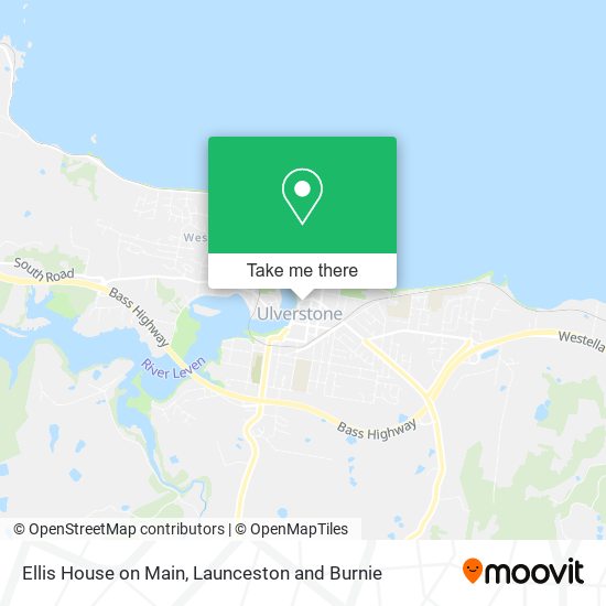 Ellis House on Main map