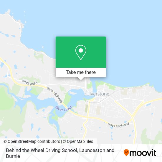 Behind the Wheel Driving School map