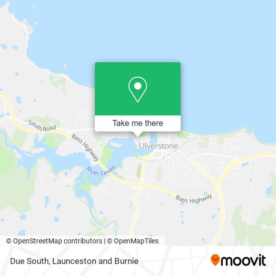 Due South map