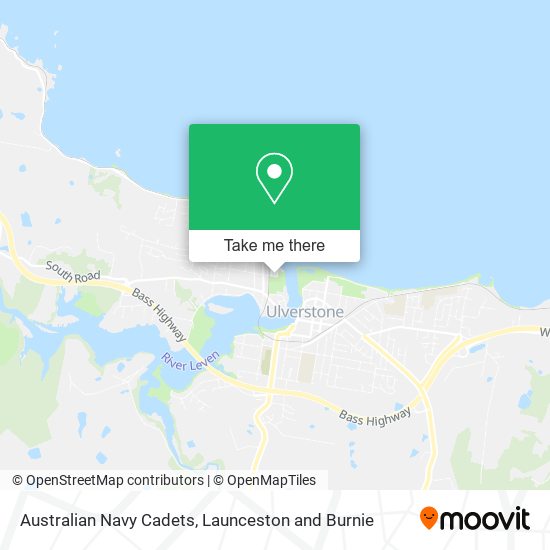 Australian Navy Cadets map