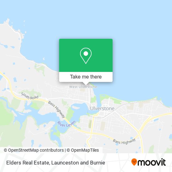 Elders Real Estate map