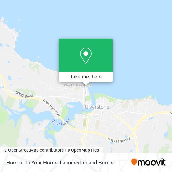 Harcourts Your Home map