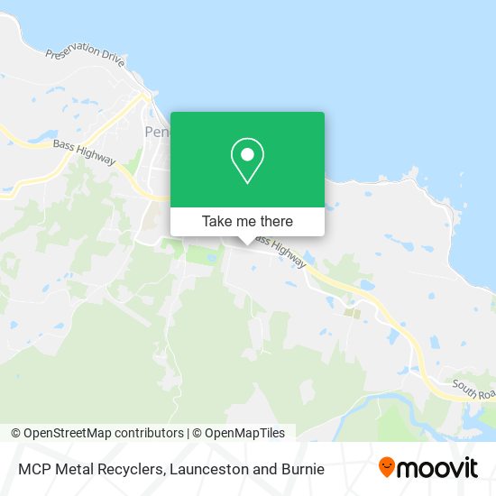 MCP Metal Recyclers map