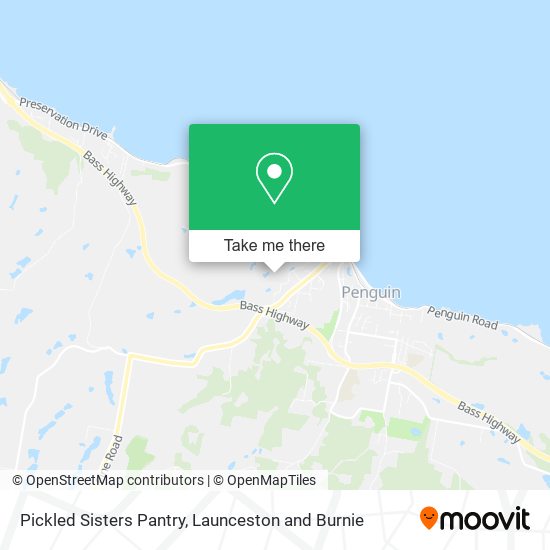 Pickled Sisters Pantry map