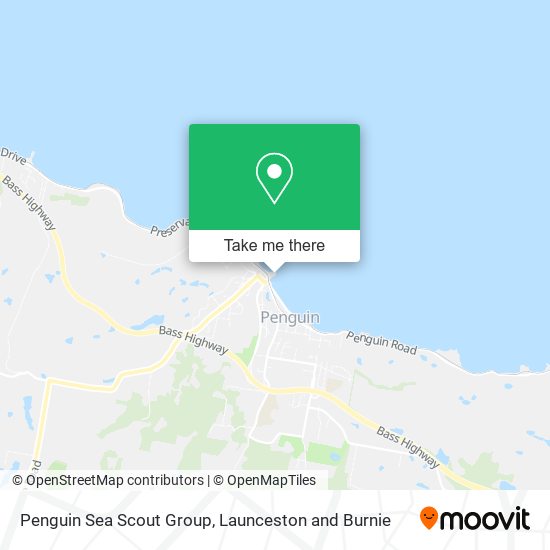Penguin Sea Scout Group map