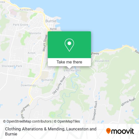 Clothing Alterations & Mending map