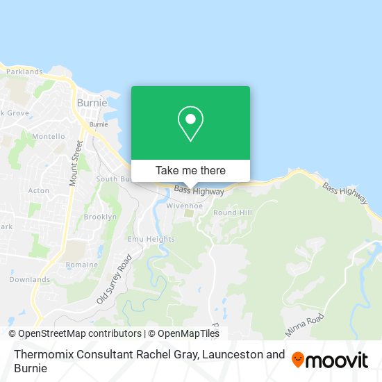 Thermomix Consultant Rachel Gray map