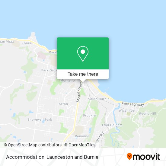 Accommodation map