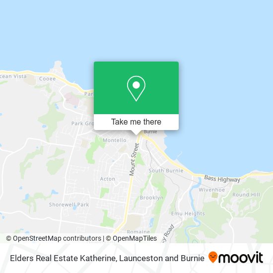 Elders Real Estate Katherine map