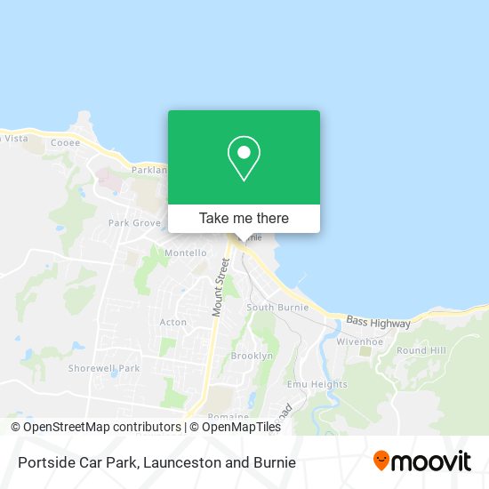 Portside Car Park map