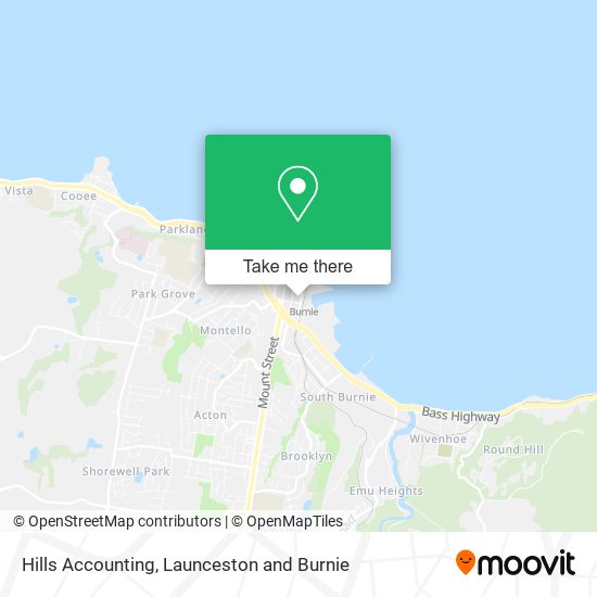Hills Accounting map