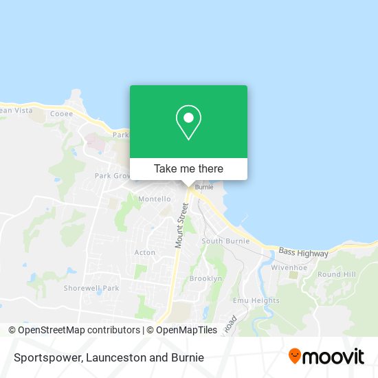 Sportspower map