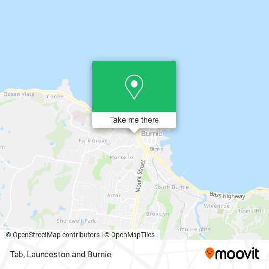 Tab map