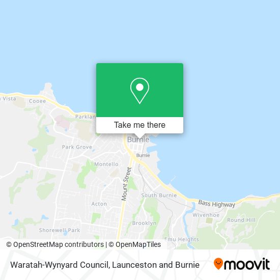 Mapa Waratah-Wynyard Council