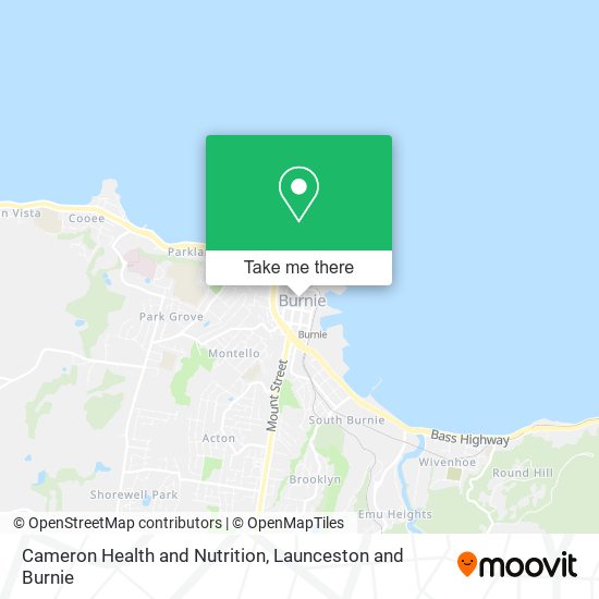 Mapa Cameron Health and Nutrition