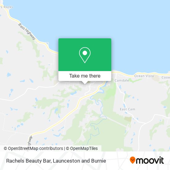 Rachels Beauty Bar map