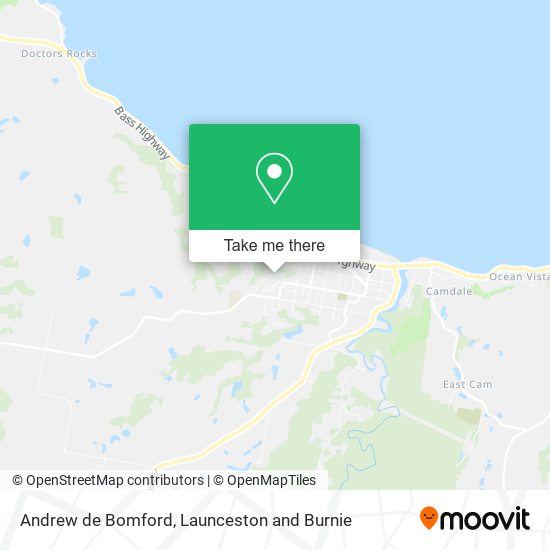 Andrew de Bomford map