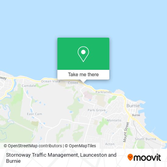 Stornoway Traffic Management map
