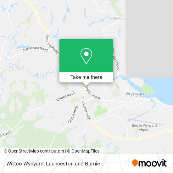 Wittco Wynyard map