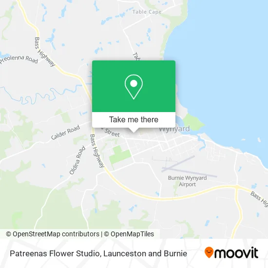Mapa Patreenas Flower Studio