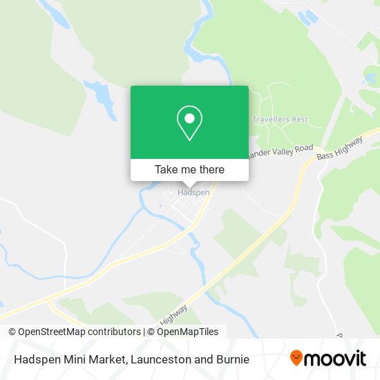 Hadspen Mini Market map