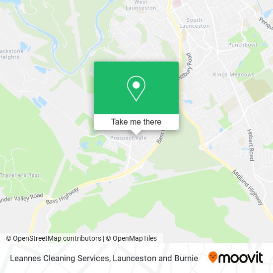 Mapa Leannes Cleaning Services