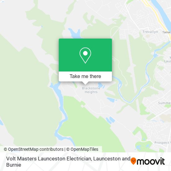 Volt Masters Launceston Electrician map