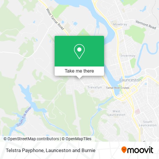 Telstra Payphone map