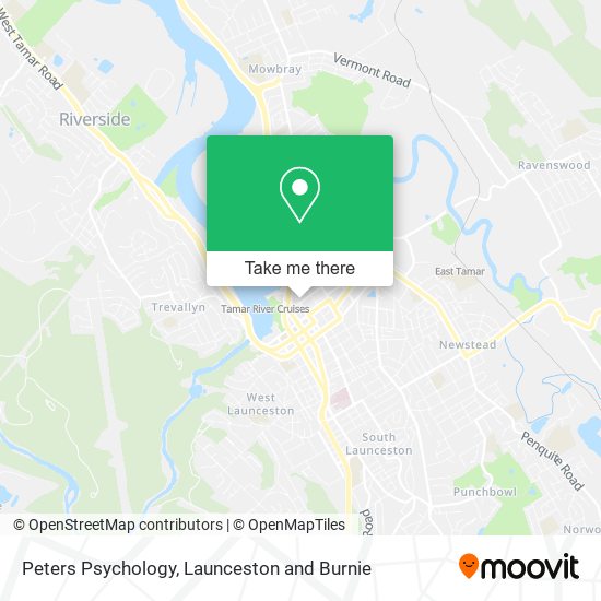 Peters Psychology map