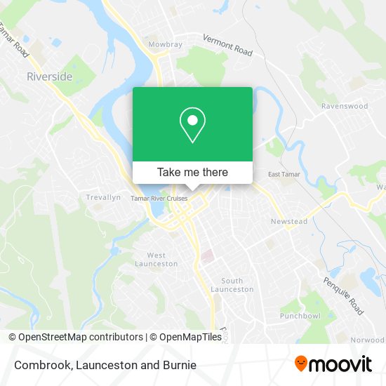 Combrook map