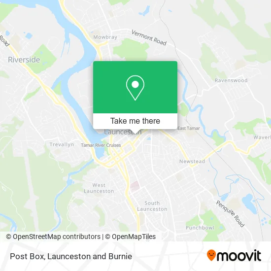Post Box map