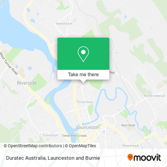 Duratec Australia map
