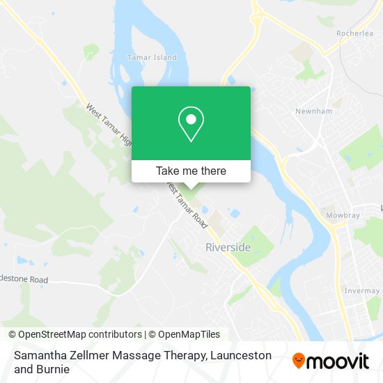 Samantha Zellmer Massage Therapy map