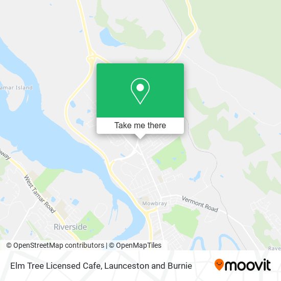Elm Tree Licensed Cafe map