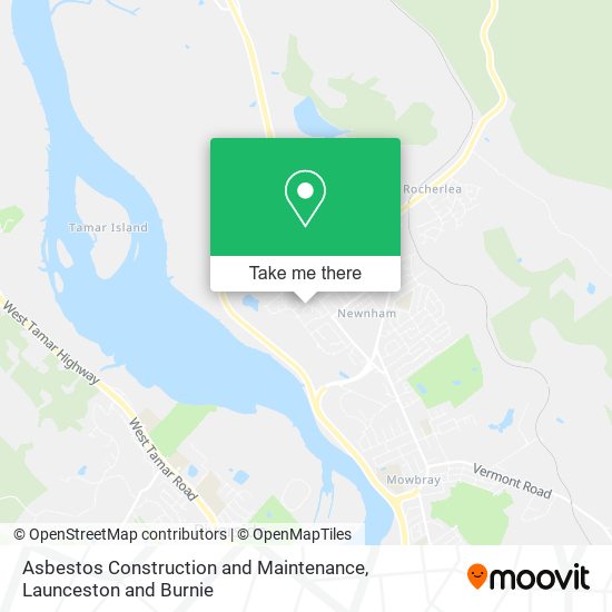 Asbestos Construction and Maintenance map