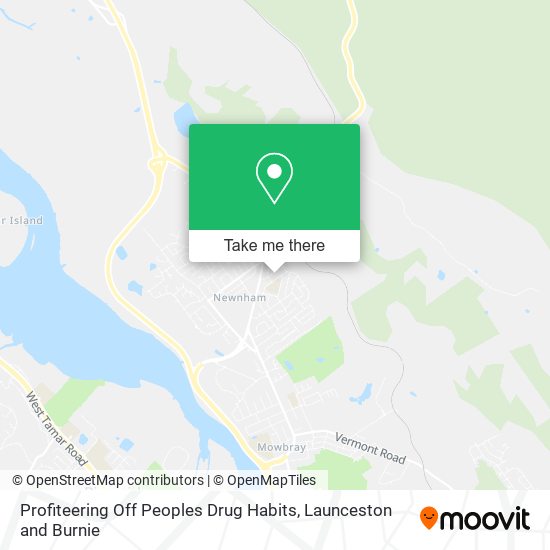 Profiteering Off Peoples Drug Habits map