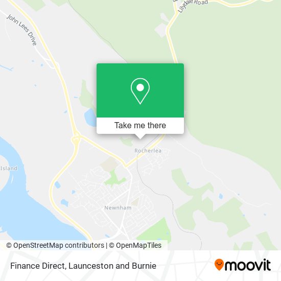 Finance Direct map