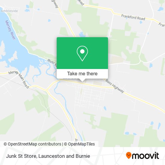 Junk St Store map