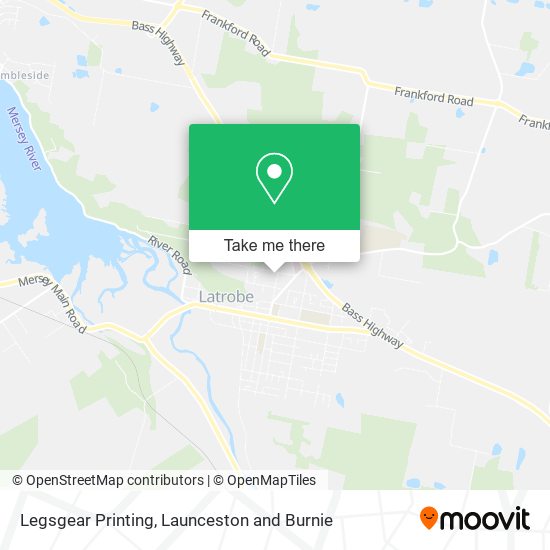 Legsgear Printing map