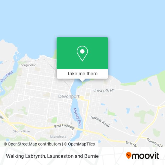 Walking Labrynth map