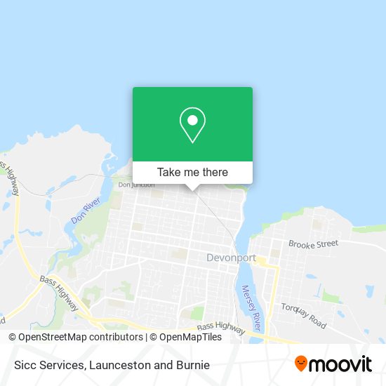 Sicc Services map