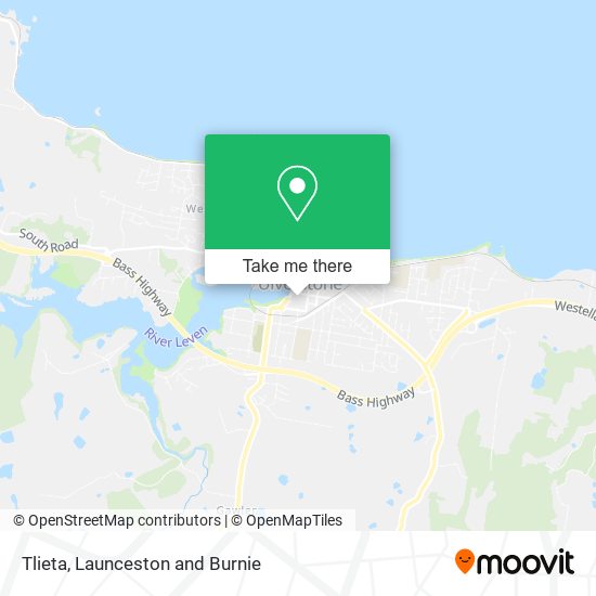 Tlieta map