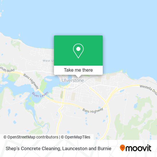 Shep's Concrete Cleaning map