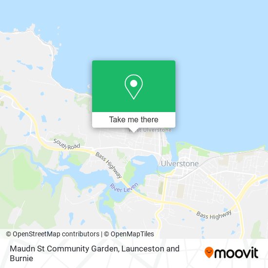 Maudn St Community Garden map