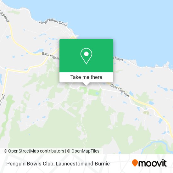Penguin Bowls Club map