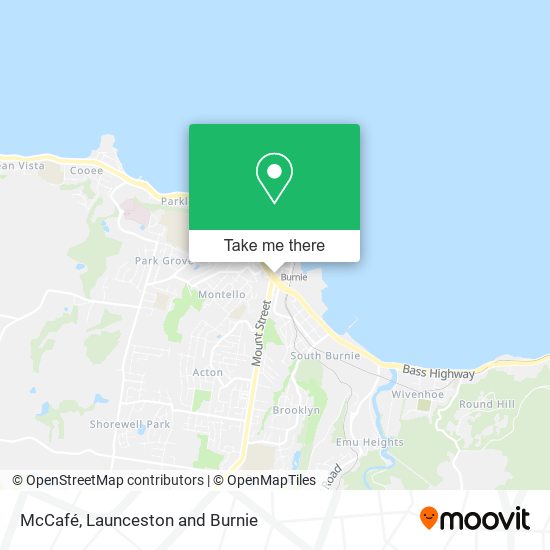 McCafé map