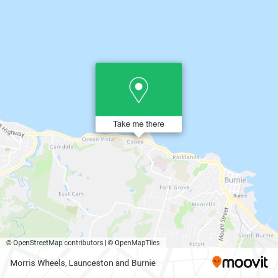 Morris Wheels map
