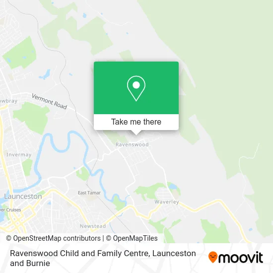 Ravenswood Child and Family Centre map